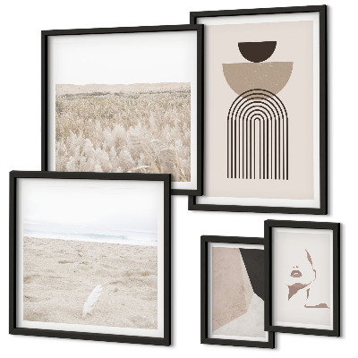 Bildergalerie-set für die wand Stilvolle abstrakte Landschaften