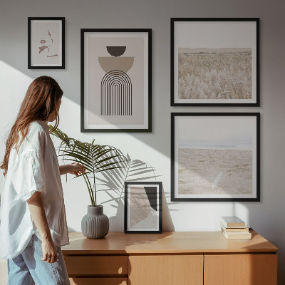 Bildergalerie-set für die wand Stilvolle abstrakte Landschaften