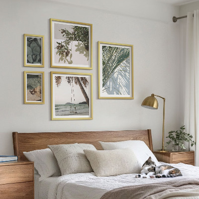Bilderset fürs sofa Tropische Entspannungspflanzen
