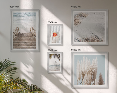 Bildergalerie-set für die wand Strandblick und Natur