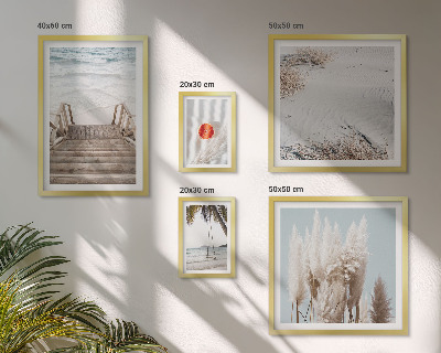 Bildergalerie-set für die wand Strandblick und Natur