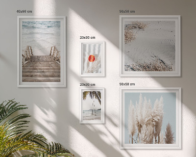Bildergalerie-set für die wand Strandblick und Natur