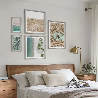Bildergalerie-Set für die Wand mit tropischem Strandblick