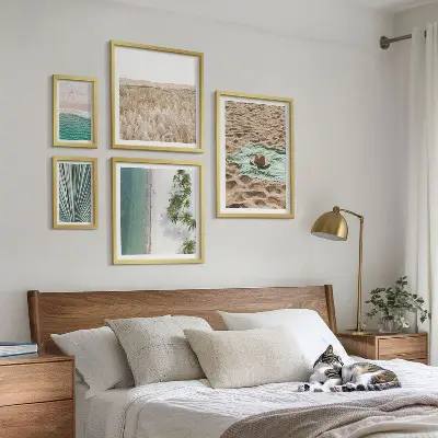 Bildergalerie-Set für die Wand mit tropischem Strandblick