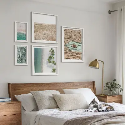 Bildergalerie-Set für die Wand mit tropischem Strandblick
