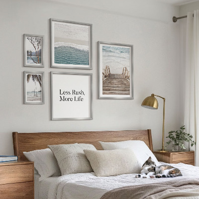Bildergalerie-set für die wand Strände, Ruhe, Meerblick