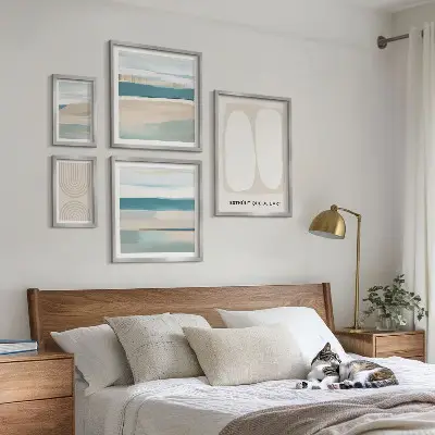 Wandbilder-Set Abstrakte Naturkompositionen Bildergalerie für die Wand