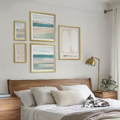 Wandbilder-Set Abstrakte Naturkompositionen Bildergalerie für die Wand