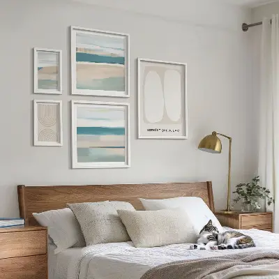 Wandbilder-Set Abstrakte Naturkompositionen Bildergalerie für die Wand