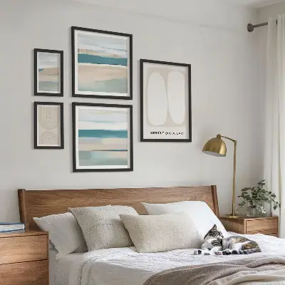 Wandbilder-Set Abstrakte Naturkompositionen Bildergalerie für die Wand