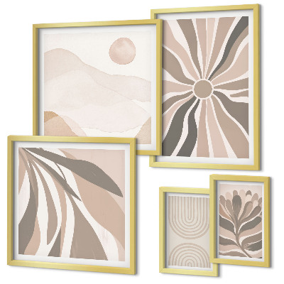 Bildergalerie-set für die wand Stilvolle Naturkompositionen
