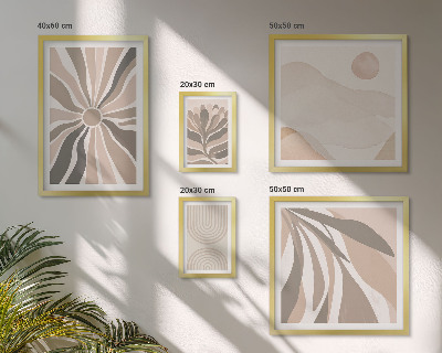 Bildergalerie-set für die wand Stilvolle Naturkompositionen