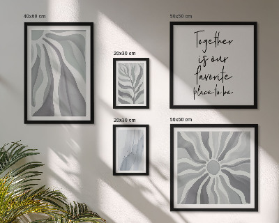 Modernes wandbilder-set Abstrakte graue und weiße Muster