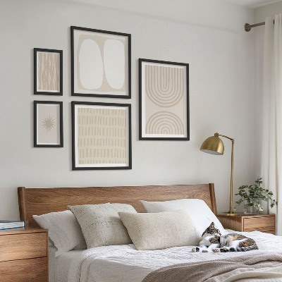 Bildergalerie-set für die wand Stilvolle abstrakte Formen