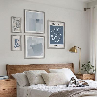 Bildergalerie-set für die wand Stilvolle minimalistische Abstraktionen