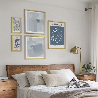 Bildergalerie-set für die wand Stilvolle minimalistische Abstraktionen