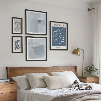 Bildergalerie-set für die wand Stilvolle minimalistische Abstraktionen
