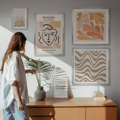 Bildergalerie-set für die wand Moderner abstrakter Stil