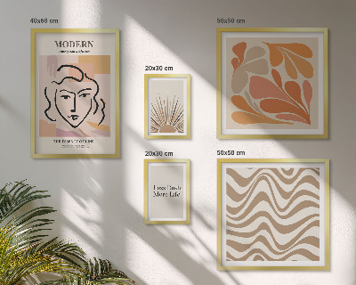 Bildergalerie-set für die wand Moderner abstrakter Stil