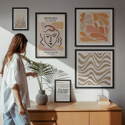 Bildergalerie-set für die wand Moderner abstrakter Stil