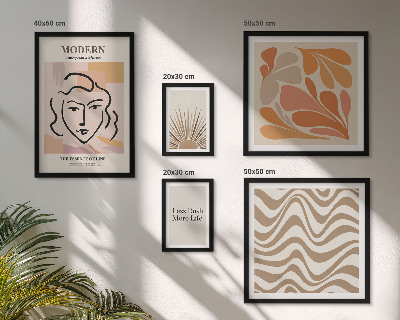 Bildergalerie-set für die wand Moderner abstrakter Stil