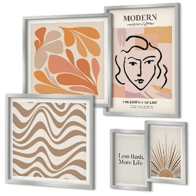 Bildergalerie-set für die wand Moderner abstrakter Stil