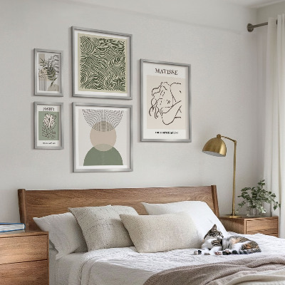 Bildergalerie-set für die wand Minimalistische Pflanzenkompositionen