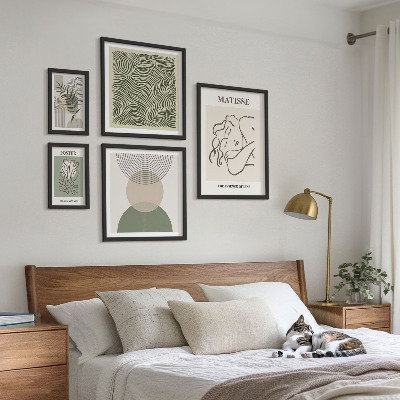Bildergalerie-set für die wand Minimalistische Pflanzenkompositionen