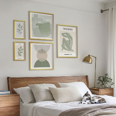 Modernes wandbilder-set Moderner Stil mit Abstraktion