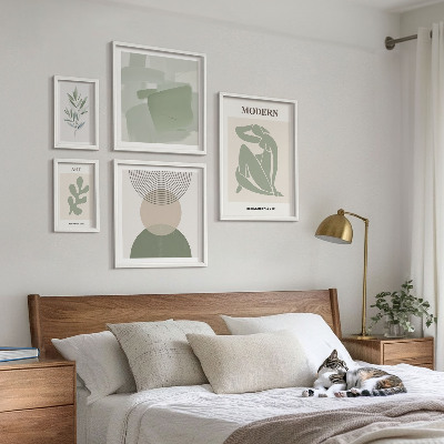 Modernes wandbilder-set Moderner Stil mit Abstraktion