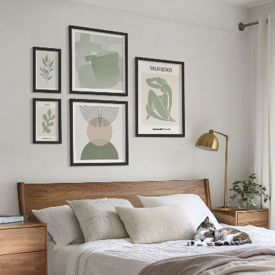 Modernes wandbilder-set Moderner Stil mit Abstraktion