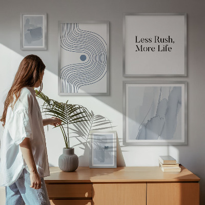 Bilderset fürs sofa Moderne minimalistische Grafik