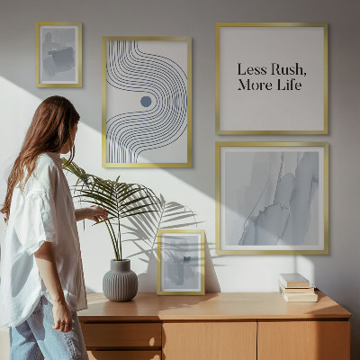 Bilderset fürs sofa Moderne minimalistische Grafik