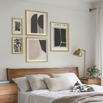 Bildergalerie-set für die wand Stilvolle minimalistische Grafiken