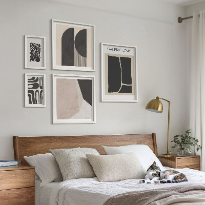 Bildergalerie-set für die wand Stilvolle minimalistische Grafiken