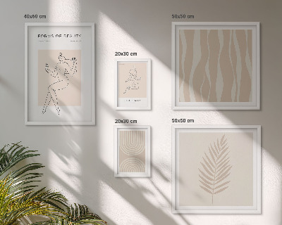 Modernes wandbilder-set Schöne minimalistische Motive