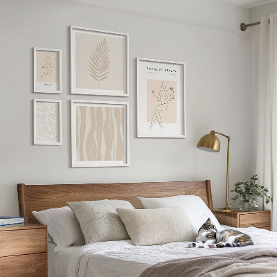 Bildergalerie-set für die wand Stilvolle Grafiken von Frauen und Pflanzen