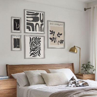 Bilderset fürs sofa Moderne Pflanzenmotive