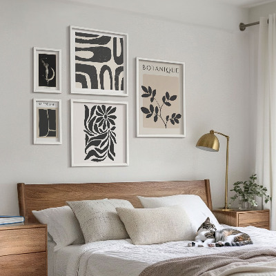 Bilderset fürs sofa Moderne Pflanzenmotive