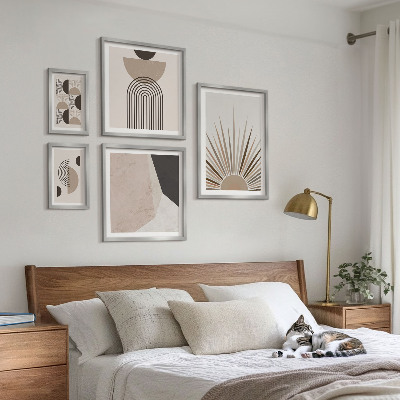 Bildergalerie-set für die wand Abstrakte geometrische Formen