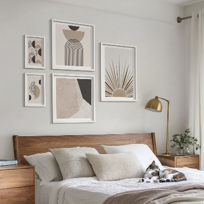 Bildergalerie-set für die wand Abstrakte geometrische Formen