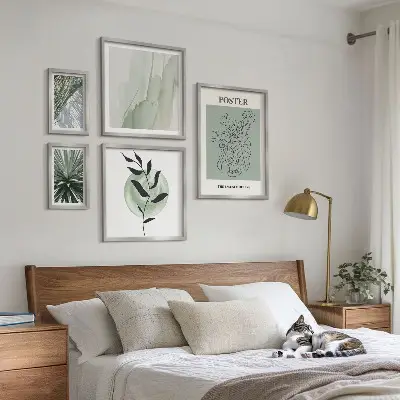 Bilderset Pflanzeninspirationen Natur für das Sofa
