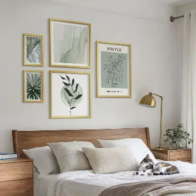 Bilderset Pflanzeninspirationen Natur für das Sofa