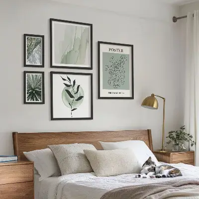 Bilderset Pflanzeninspirationen Natur für das Sofa