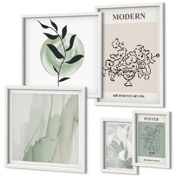 Bildergalerie-set für die wand Moderne minimalistische Dekorationen