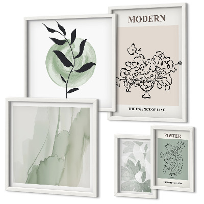 Bildergalerie-set für die wand Moderne minimalistische Dekorationen