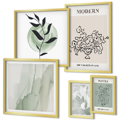 Bildergalerie-set für die wand Moderne minimalistische Dekorationen
