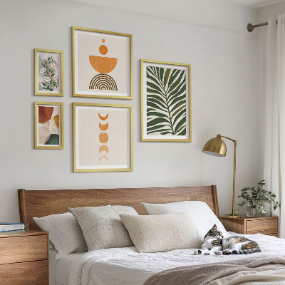 Bildergalerie-set für die wand Pflanzenmuster, Boho-Formen