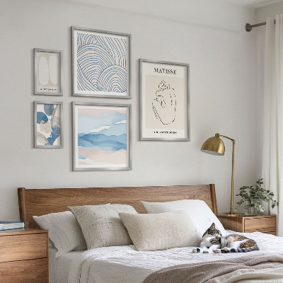 Bildergalerie-set für die wand Stilvolle abstrakte Naturgrafiken
