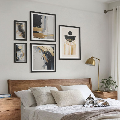 Bildergalerie-set für die wand Abstrakte moderne Kompositionen